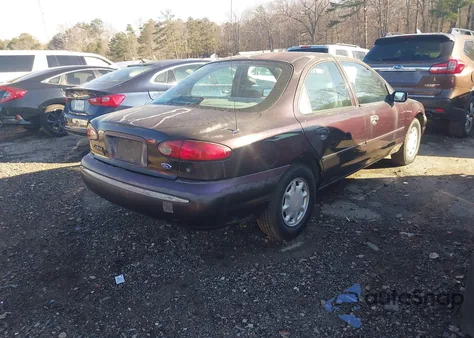 1995 Ford Contour Gl из США, поврежденный, VIN 1FALP6532SK243790